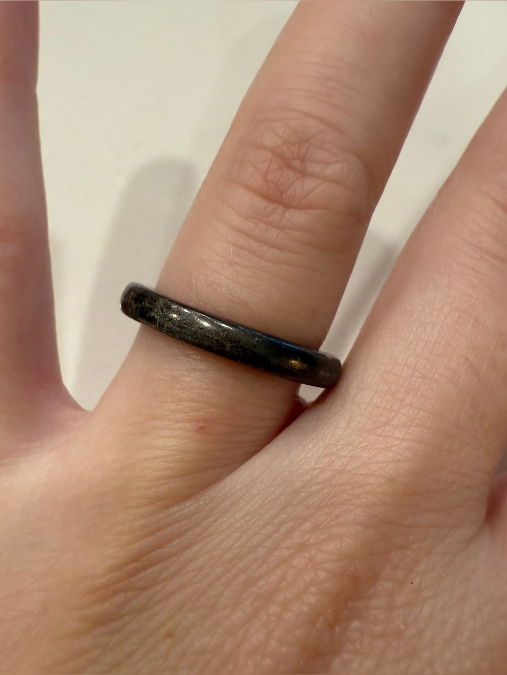 Sterling Band Ring - Size 5.5